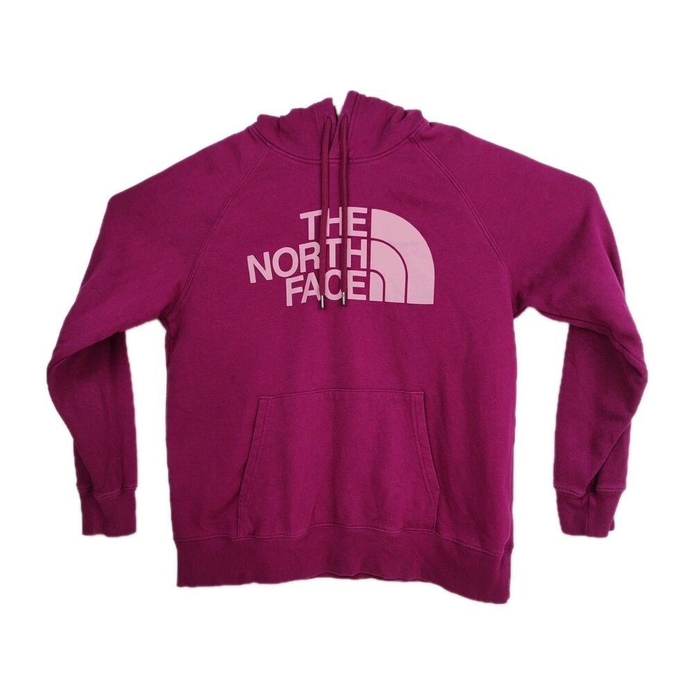 The North Face women's hoodie‎ pullover, Medium, pink, long sleeves